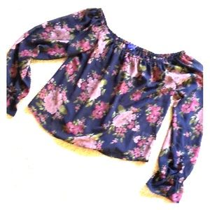 Aeropostale boho blouse